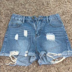 jean shorts
